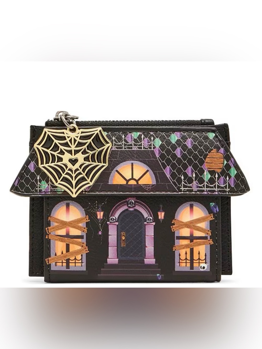 Betsey Johnson Boo & Breakfast Haunted House Wallet
